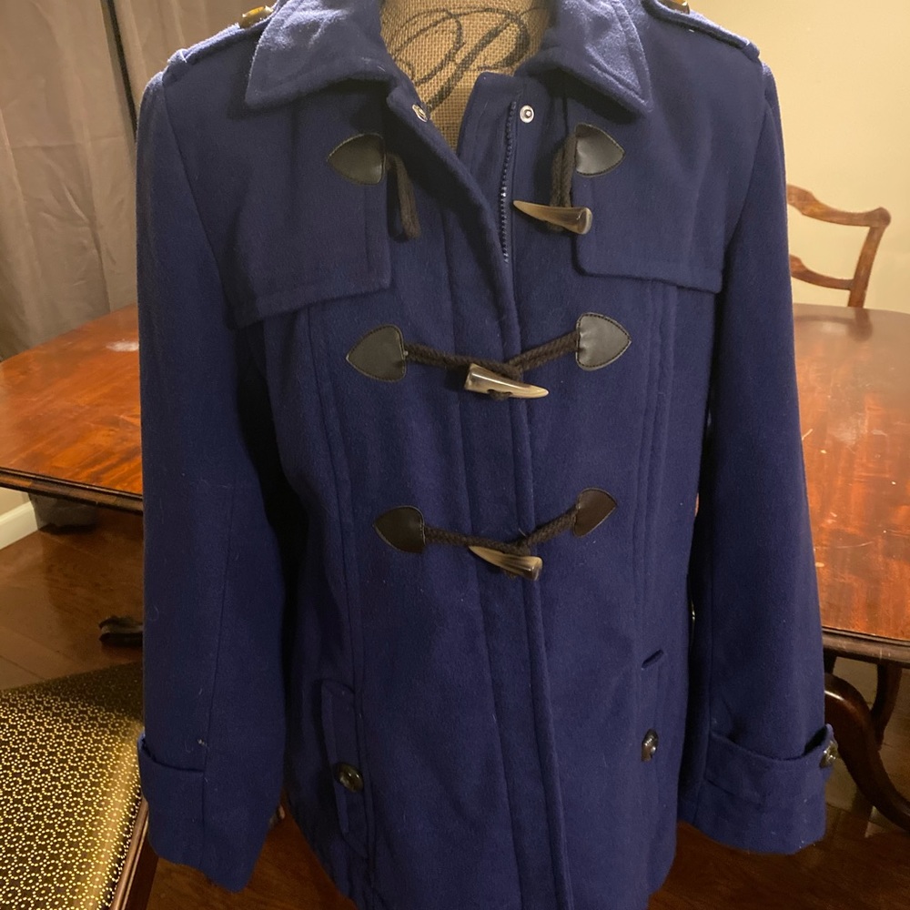 Dark blue Pea coat SALE Ítem ***3 for $23**